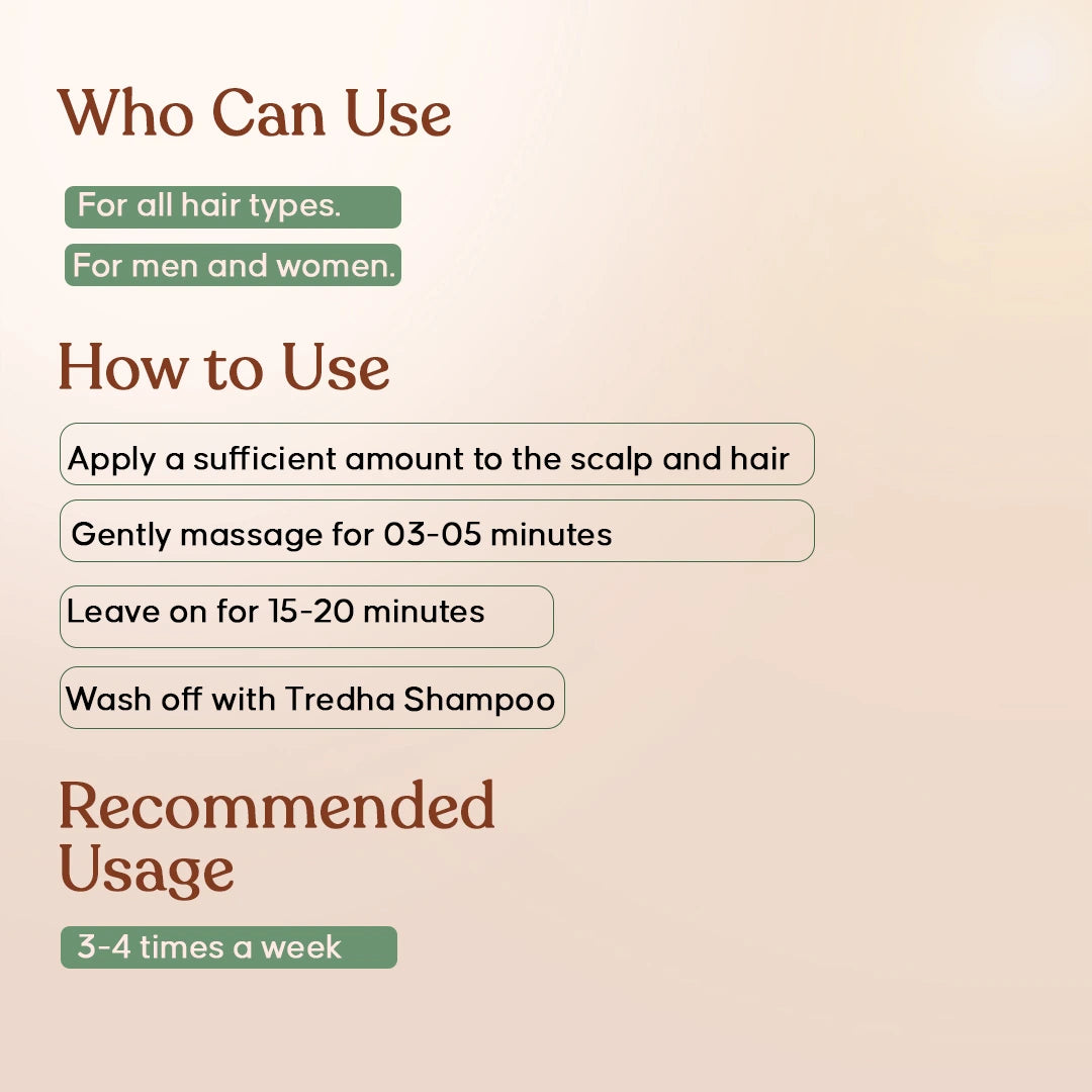 Tredha Advanced Herbal Hair Care Oil