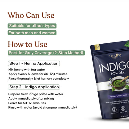 Tredha Natural Indigo Powder