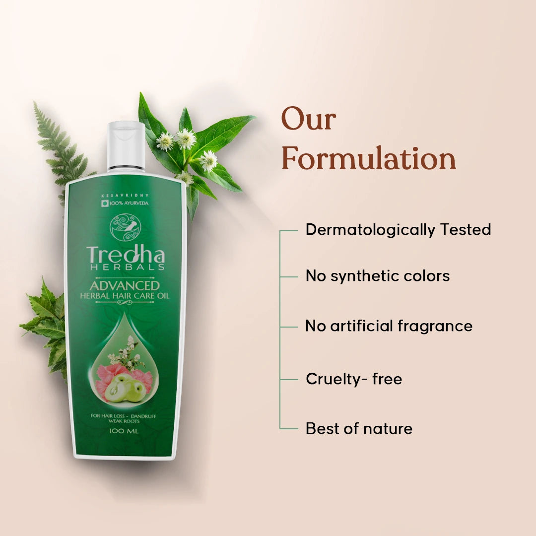 Tredha Advanced Herbal Hair Care Oil
